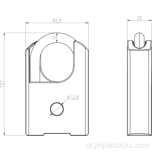 IP67 trava de impressão digital à prova d&#39;água com chave de emergência